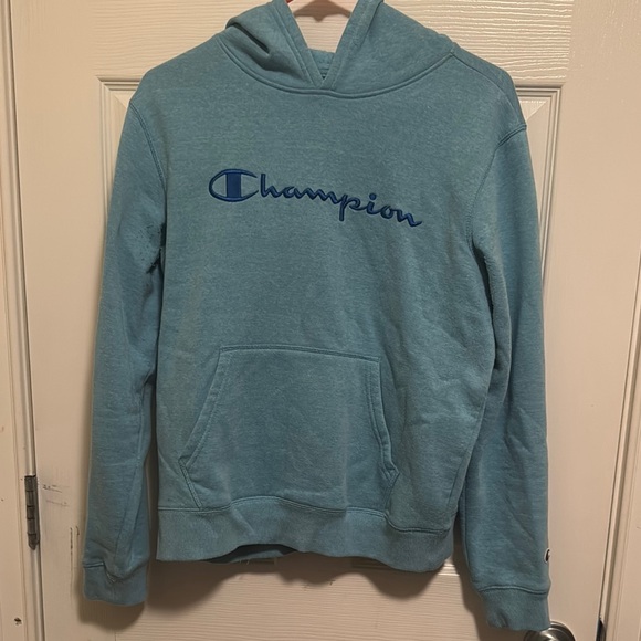 Champion Other - Kids Champion Light Blue Pullover Hoodie